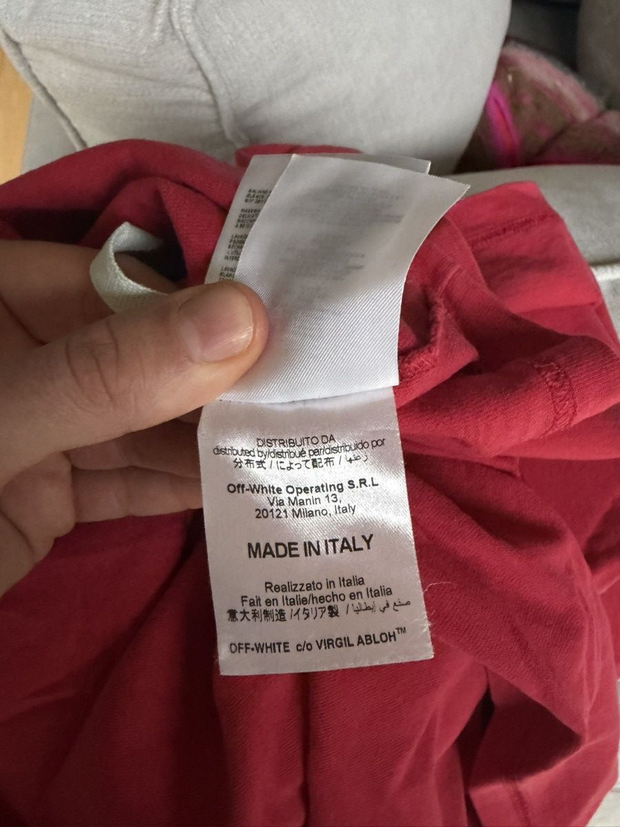Champion × Off-White Arrows T-Shirt Size US M / EU 48-50 / 2 - 10 Thumbnail