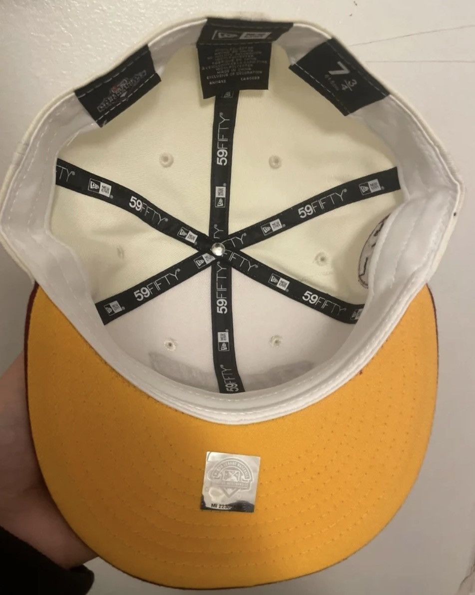 New Era Ecap city buffalo bisons off white size 7 3/ Size ONE SIZE - 4 Thumbnail