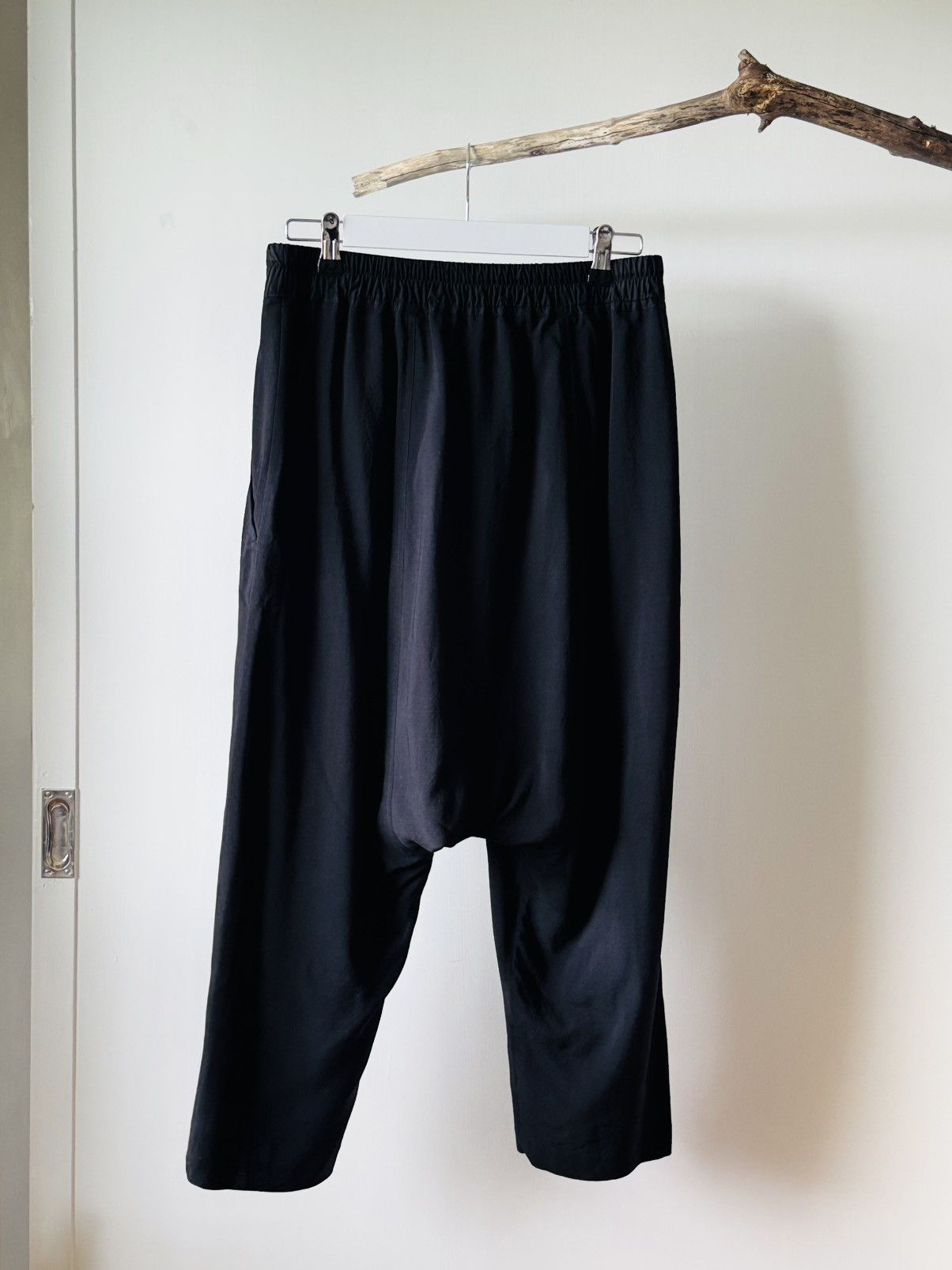 Rick Owens Rick Owens FW17 wool/silk cropped pants Size US 32 / EU 48 - 2 Thumbnail