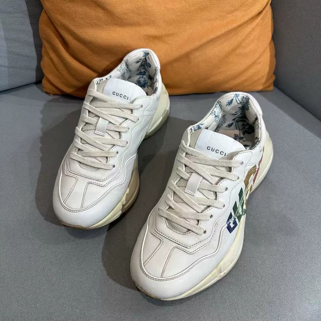 Gucci Gucci Lowtop Sneakers us_6-5 Women Size US 6.5 / IT 36.5 - 1 Thumbnail