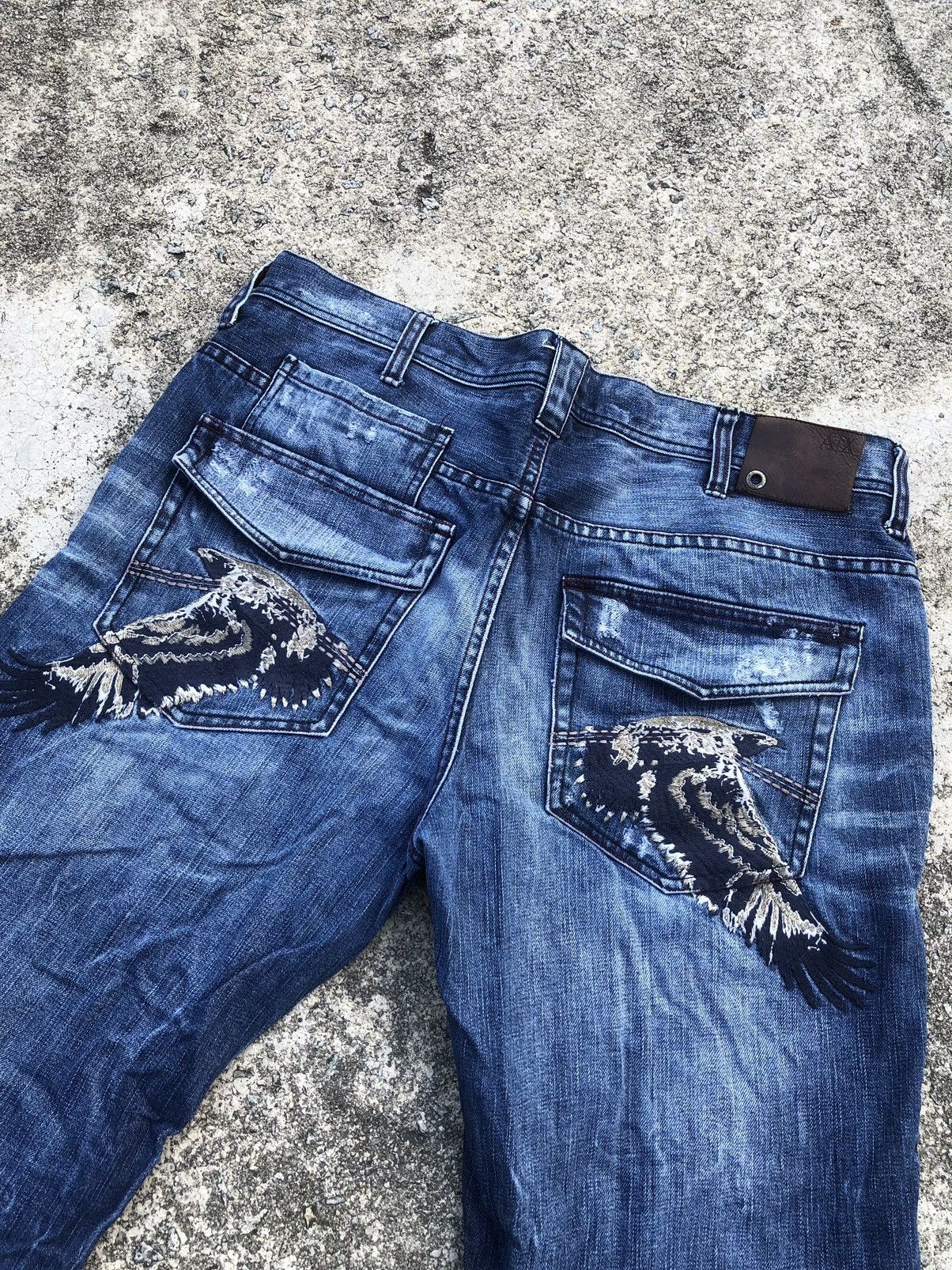 Armani Exchange × Vintage Armani Exchange Custom Jeans Size US 39 - 6 Thumbnail