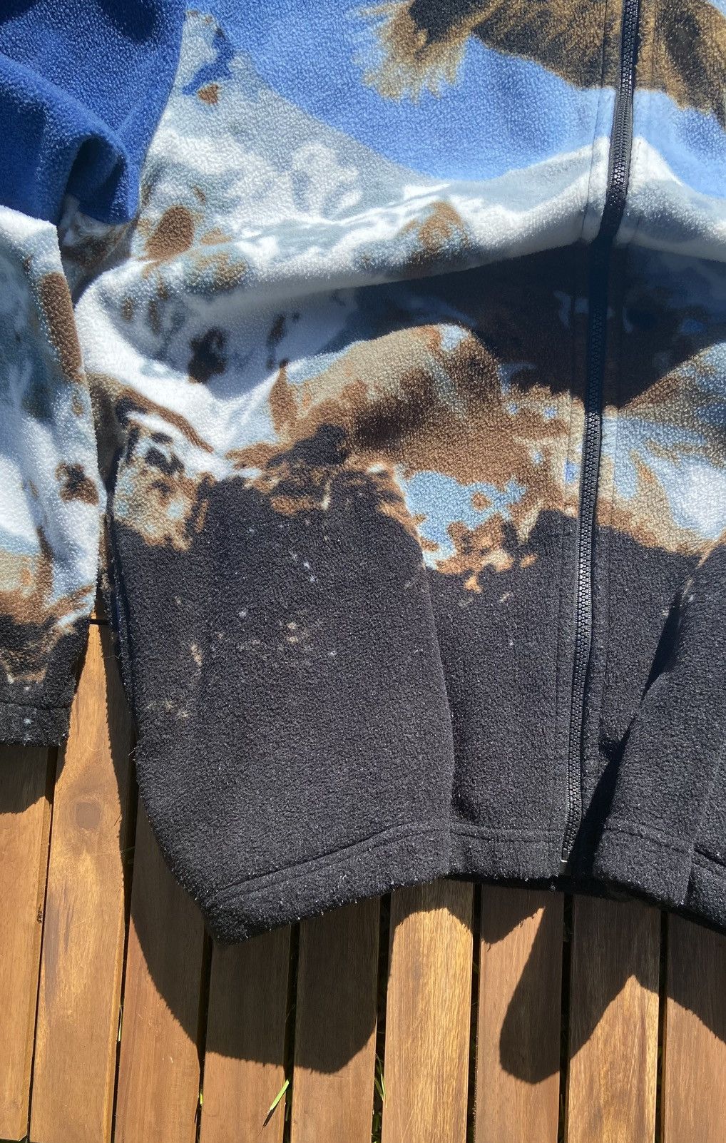 Japanese Brand 🟤Vintage Nature Overprinted Atlas Fleece Jacket Horses 🟤 Size US XL / EU 56 / 4 - 5 Thumbnail