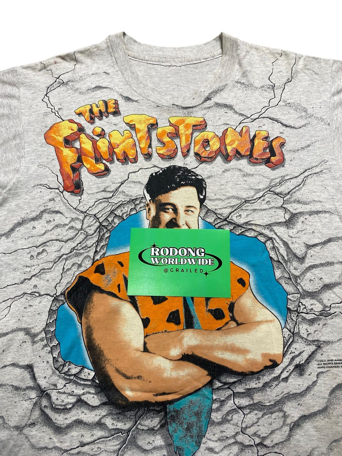 Vintage VINTAGE TSHIRT THE FLINTSTONES MOVIE PROMO Size US L / EU 52-54 / 3 - 2 Thumbnail