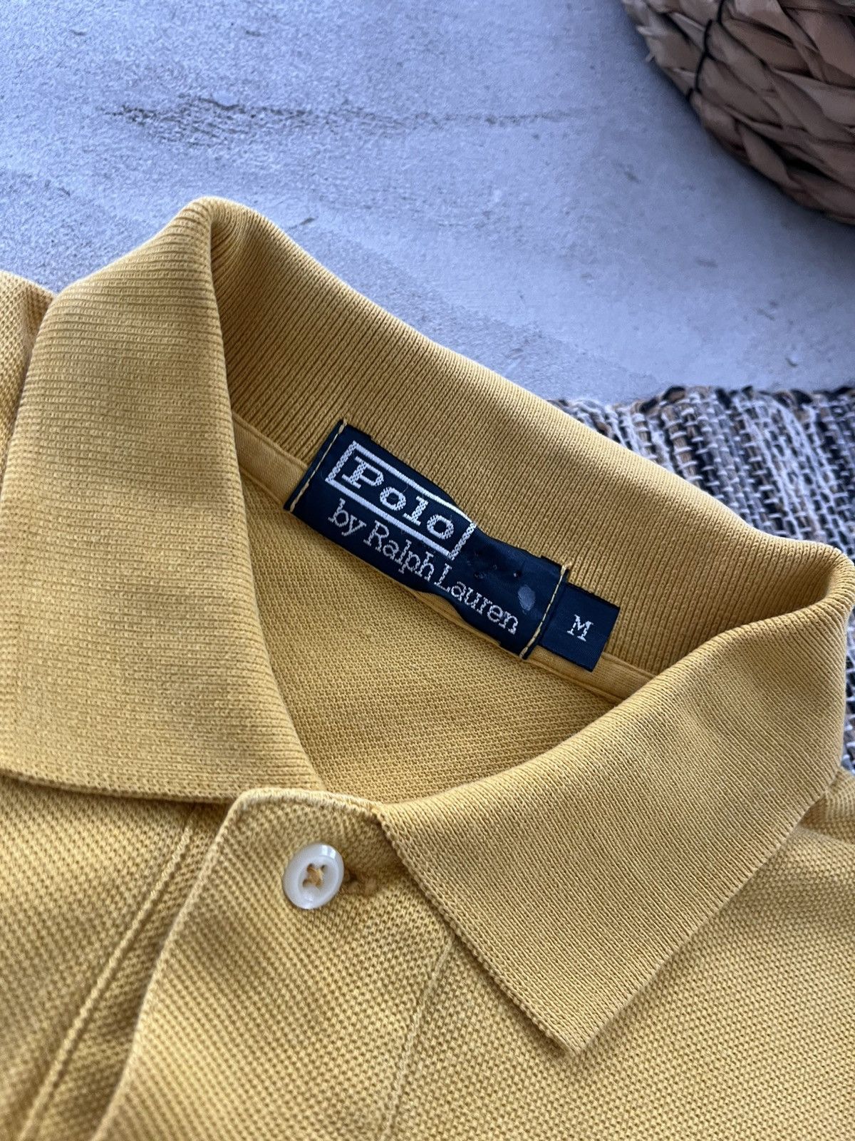 Polo Ralph Lauren Vintage Polo Ralph Lauren Yellow Rugby Polo shirt Avantgarde Size US M / EU 48-50 / 2 - 9 Thumbnail