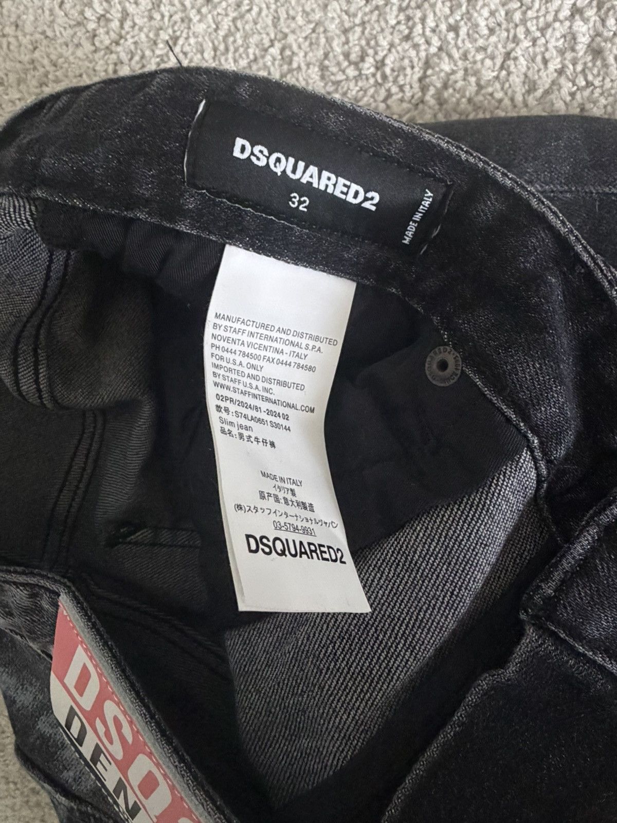 Dsquared2 Dsquared2 slim fit jeans Size US 32 / EU 48 - 3 Thumbnail