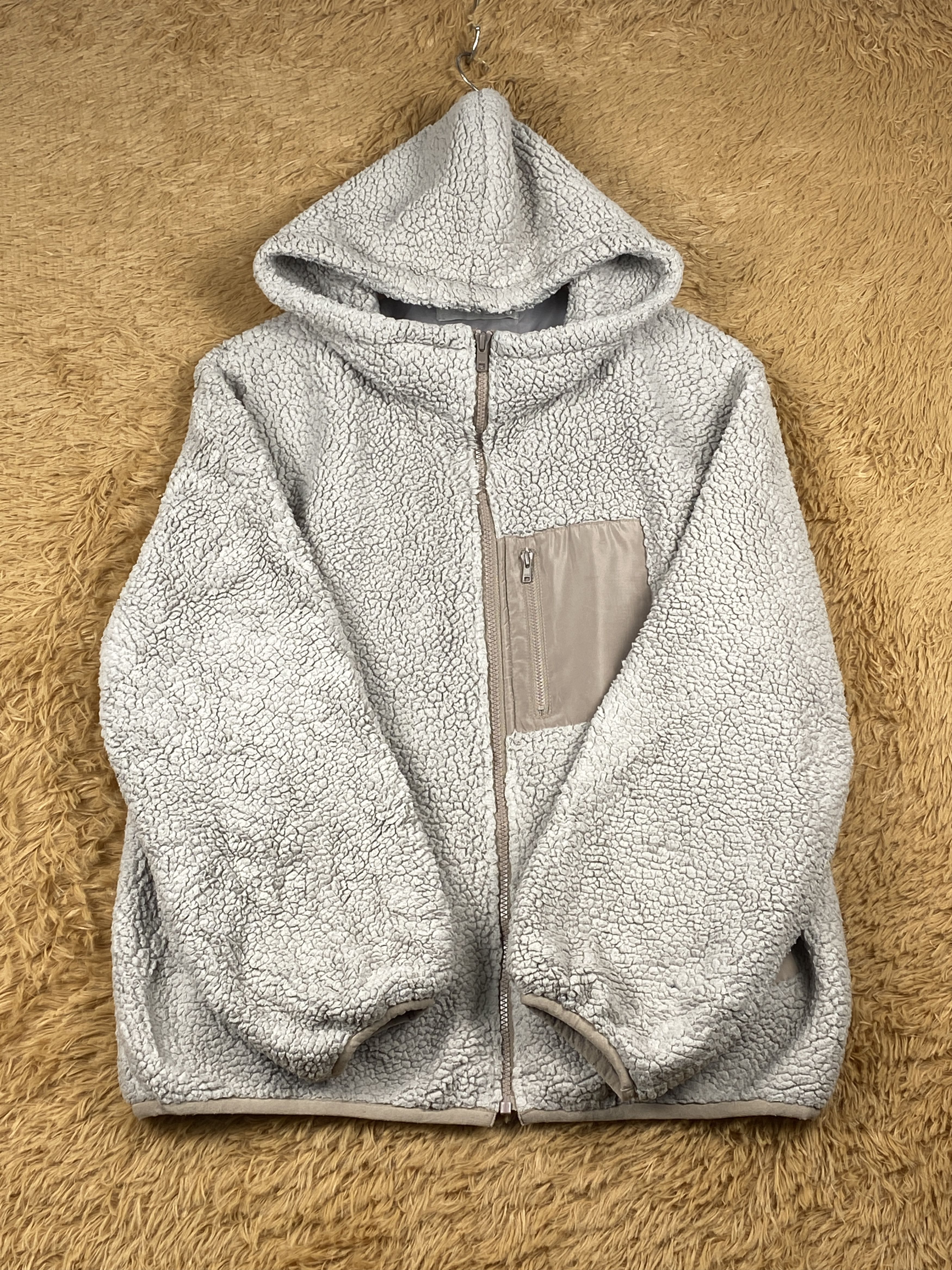 Japanese Brand Vintage Japanese Brand Hoodie Sherpa Jacket Size US M / EU 48-50 / 2 - 4 Thumbnail