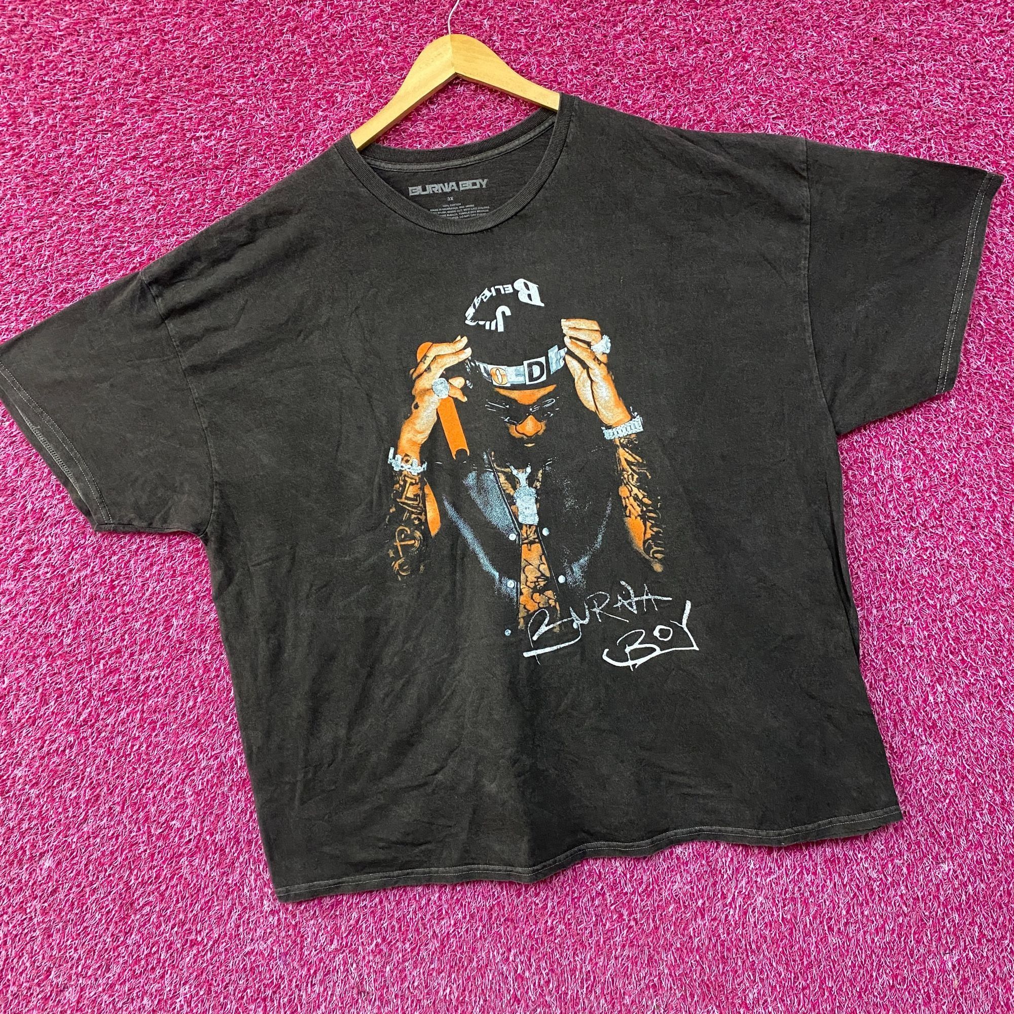 Rap Tees Burna Boy I Told Them Tour Graphic Design T-Shirt 3XL Size US XXL / EU 58 / 5 - 3 Thumbnail