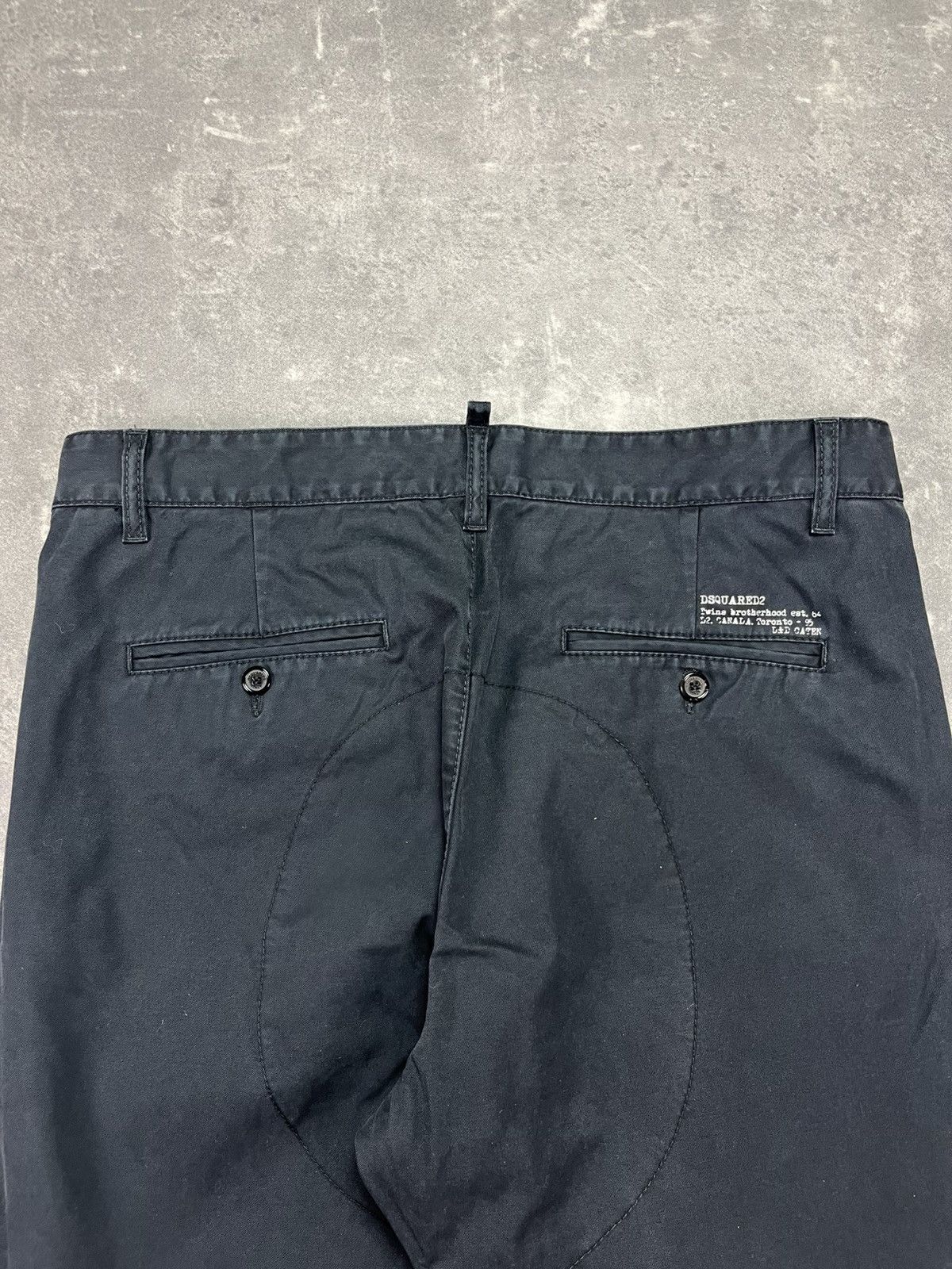 Dsquared2 Dsquared2 Drop Crotch Cargo Style Chino Pants 52 Size US 36 / EU 52 - 11 Thumbnail