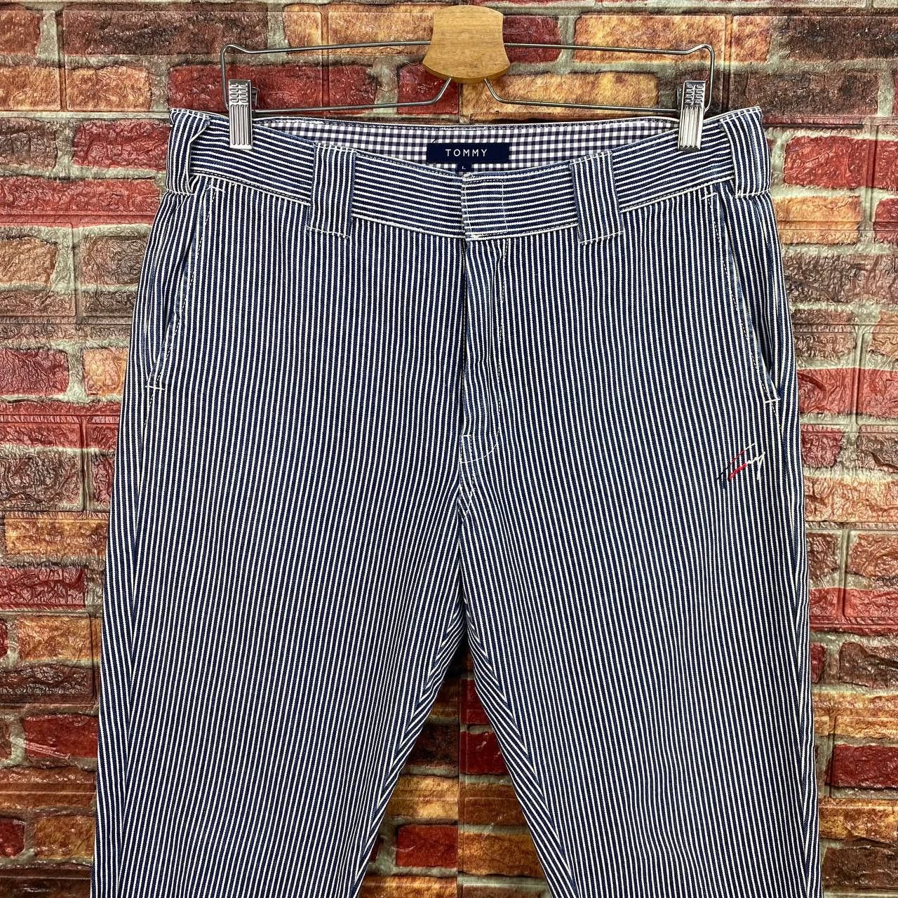 Dickies DICKIES X TOMMY Hickory Stripe Workwear Carpenter Pants Size US 33 - 3 Thumbnail