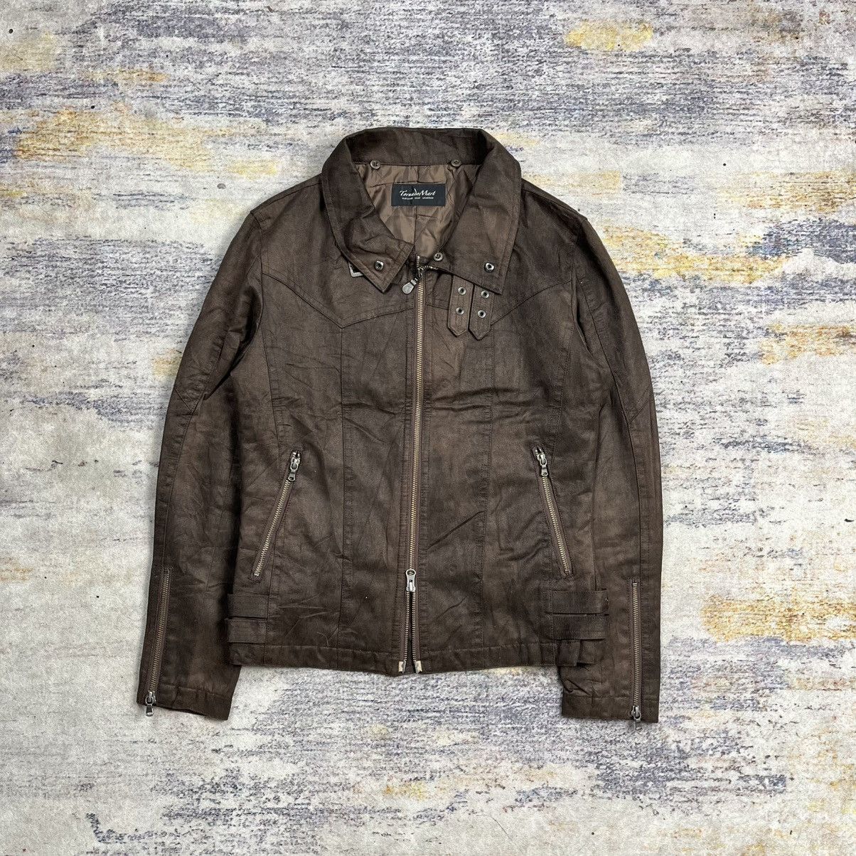 Tornado Mart Quilted Leather Jacket – Paroxa Studios