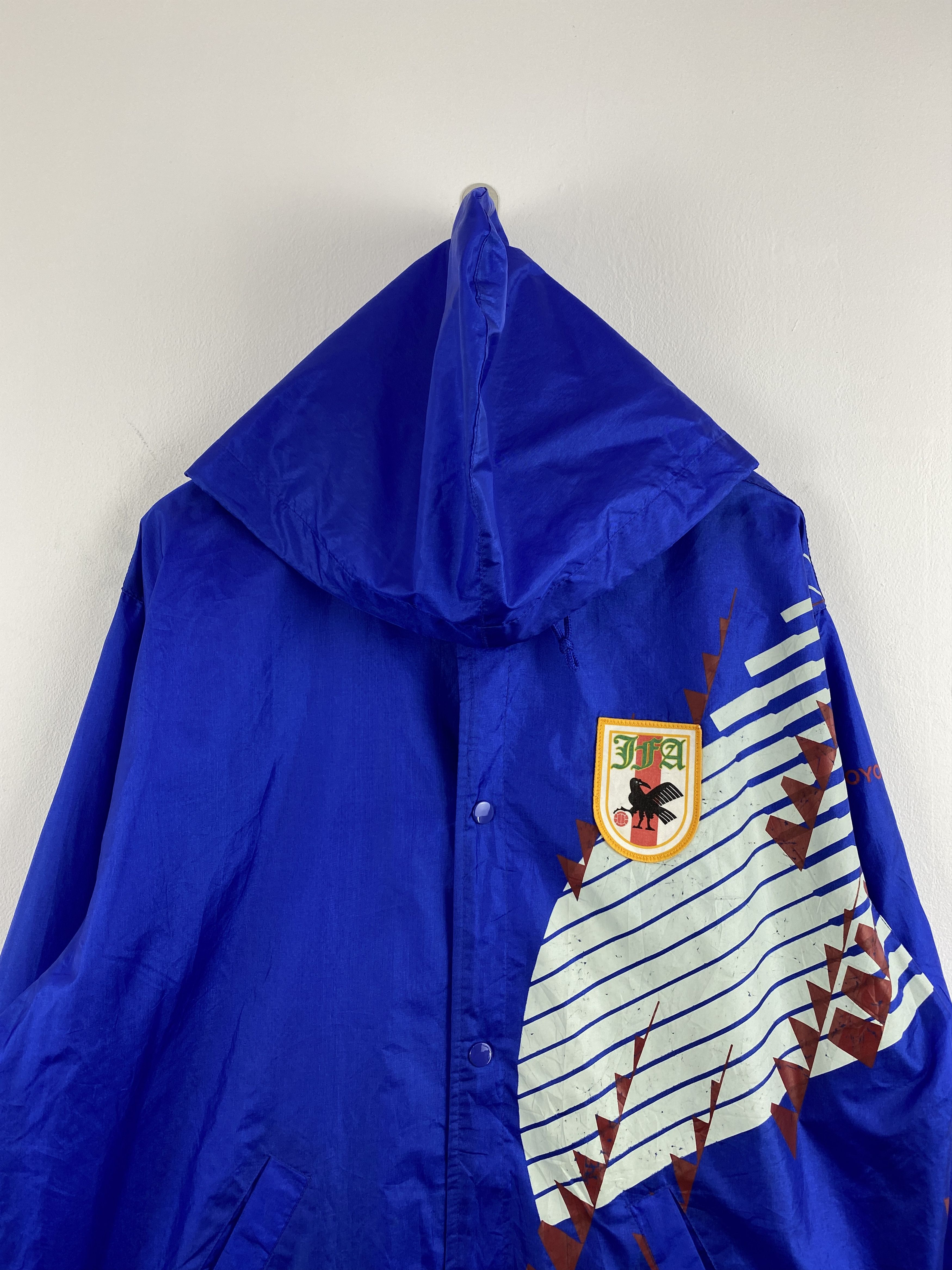 Edition Japan Vintage 90s The Football Association Of Japan Jacket JA0127 Size US XL / EU 56 / 4 - 2 Thumbnail
