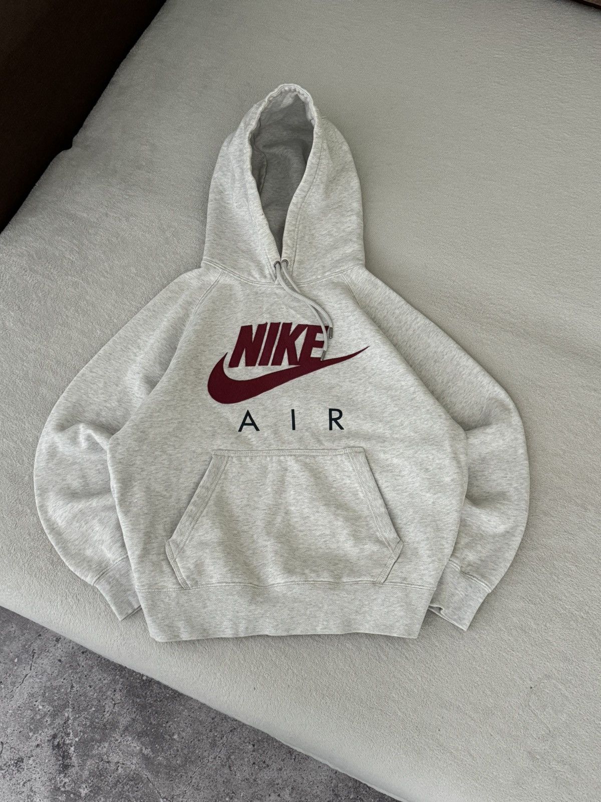 Nike × Vintage Vintage Nike swoosh oversized Y2K hoodie Size US M / EU 48-50 / 2 - 3 Thumbnail
