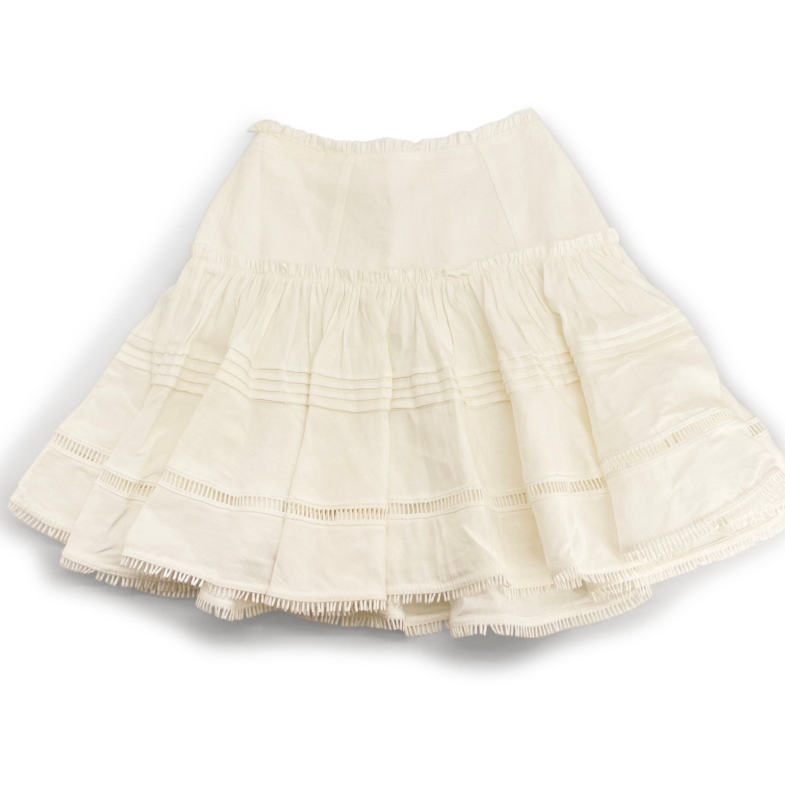 Aje White Skirt Size 28" / US 6 / IT 42 - 6 Thumbnail