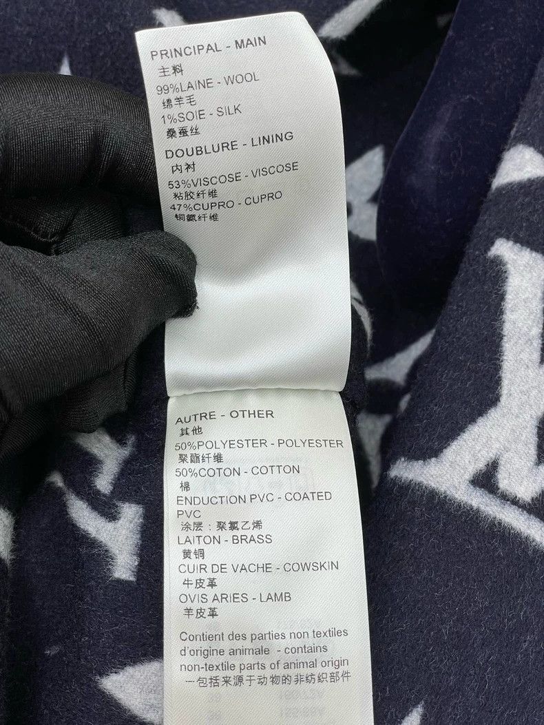 Louis Vuitton Louis Vuitton Bathrobe coat with logo printed on it in dar Size 4XL / US 24-26 - 7 Thumbnail