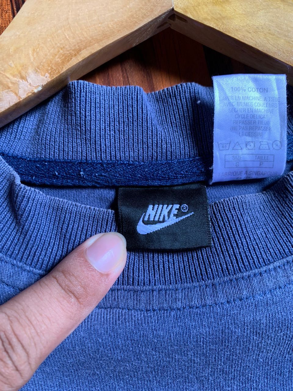 Vintage NIKE AIR VINTAGE LOGO STREETWEAR Size US L / EU 52-54 / 3 - 3 Thumbnail
