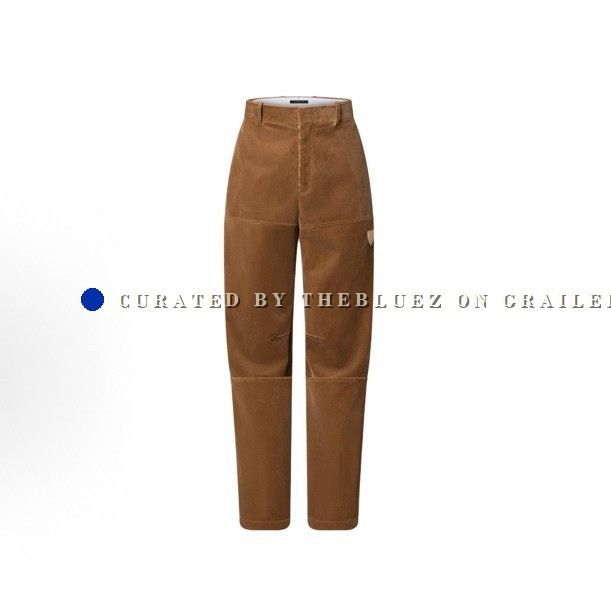 Louis Vuitton Louis Vuitton Corduroy Embossed Badge Pants Size US 34 / EU 50 - 1 Thumbnail