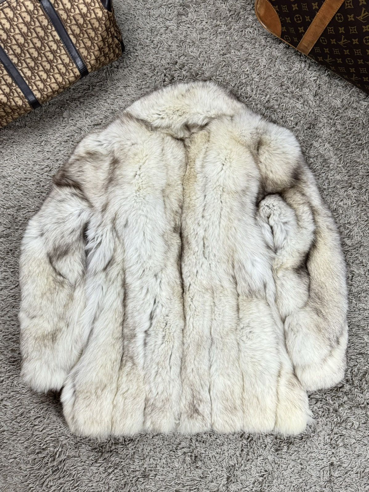 Sagafurs Rare natural fur Misha of Siberia USA coat original item Size L / US 10 / IT 46 - 3 Thumbnail