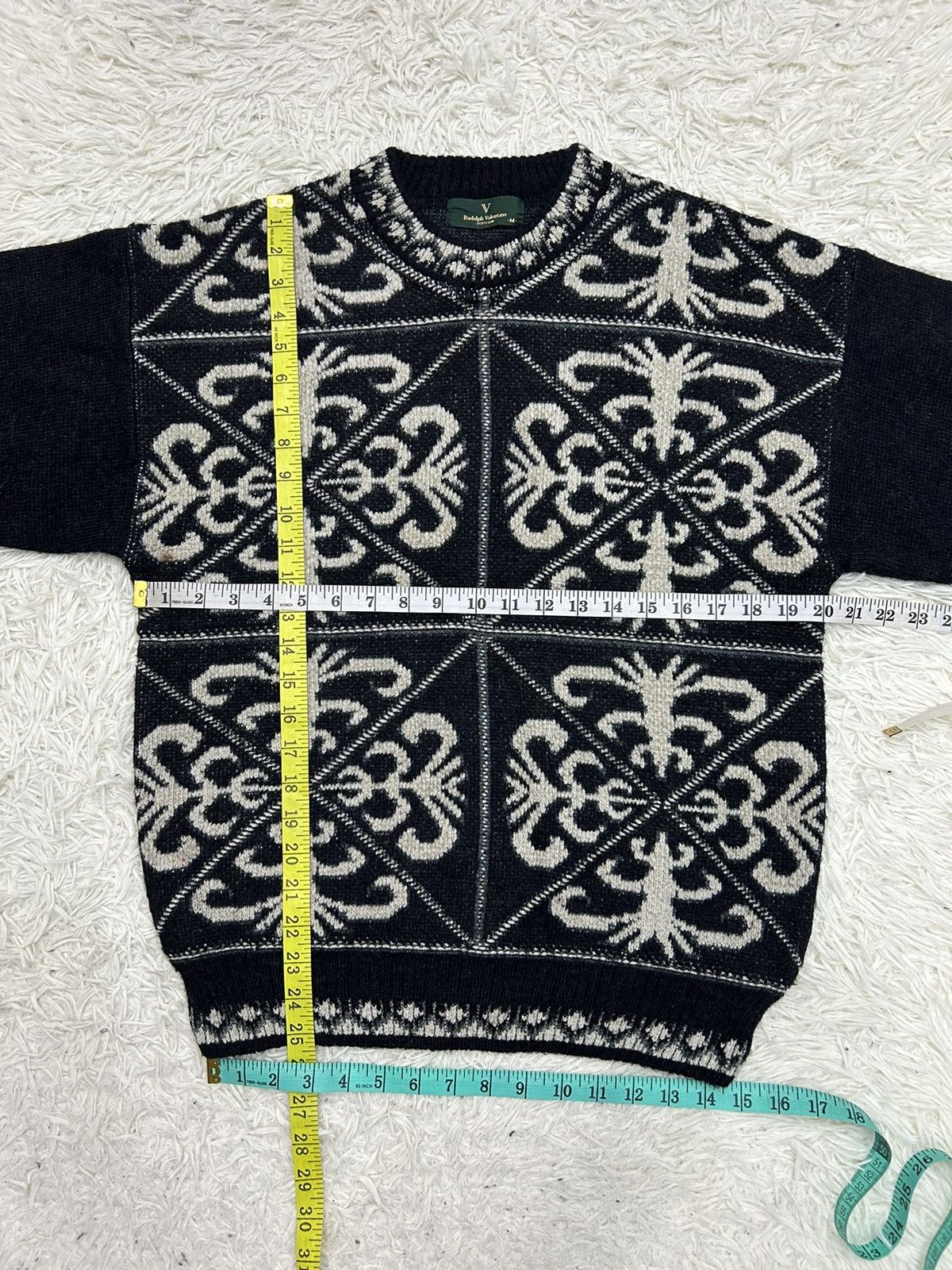 Japanese Brand Japanese Brand Rudolph Valentino Sweater Pullover Size US M / EU 48-50 / 2 - 11 Thumbnail