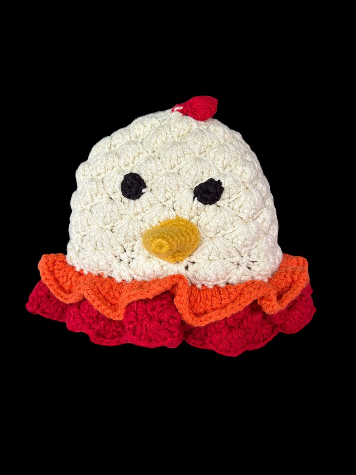 Japanese Brand × Kapital × Vintage Crochet Knitted Handmade Beanie Hats Size ONE SIZE - 6 Thumbnail