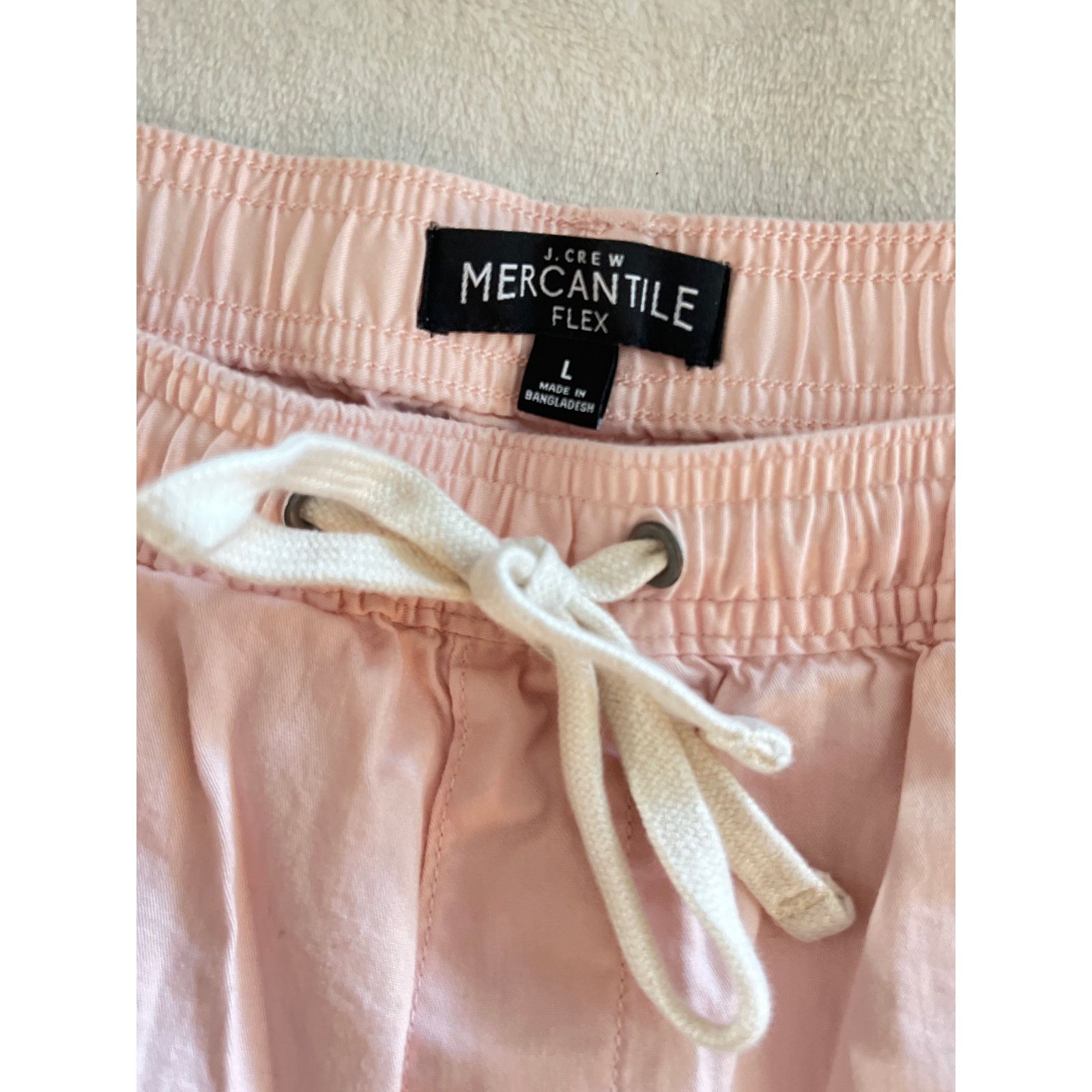 J.Crew J Crew Mercantile Flex Dock Linen Men's Pink shorts Large Size US 34 / EU 50 - 2 Thumbnail