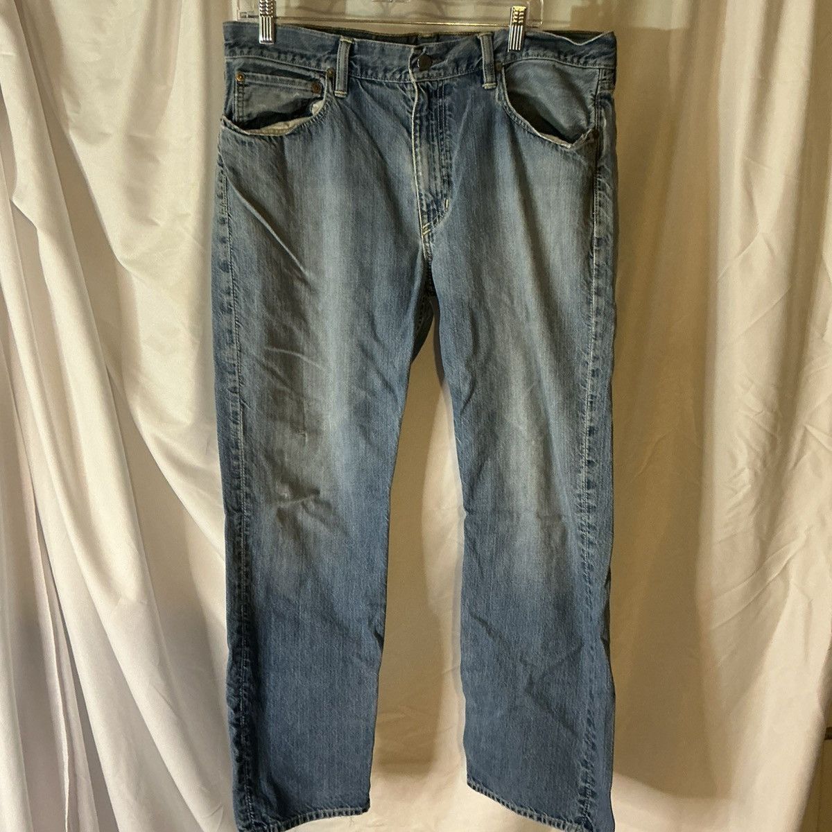 Polo Ralph Lauren Polo Ralph Lauren Jeans 35x30 Classic Straight Light Denim Size US 35 - 1 Thumbnail
