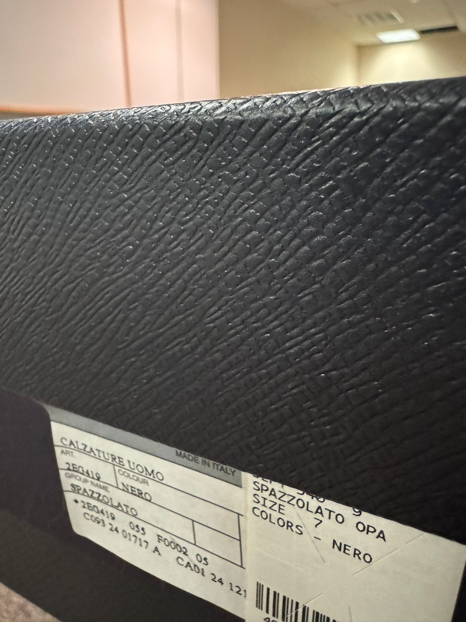 Prada o1rshd1 Q:2 / Calzature Uomo Shoes in Nero Size US 8 / EU 41 - 13 Thumbnail