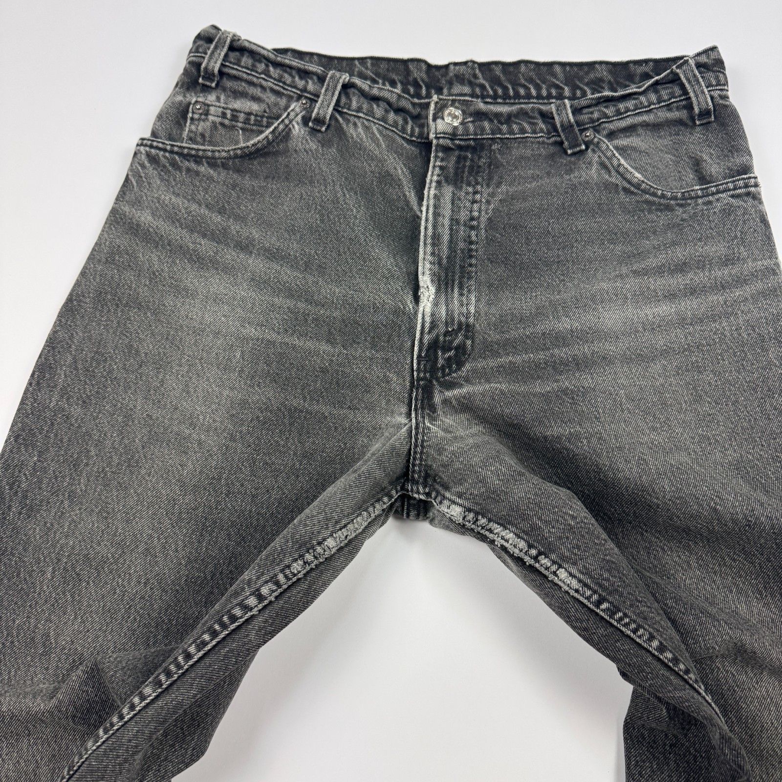 Levi's Vtg Levi's 550 Orange Tab USA Faded Black Jeans 36 Size US 36 / EU 52 - 17 Thumbnail