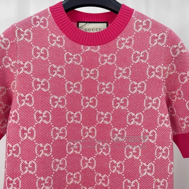Gucci Gucci Old flower full-print wool jacquard knitted dress Size XXS / US 00 / IT 34 - 3 Thumbnail