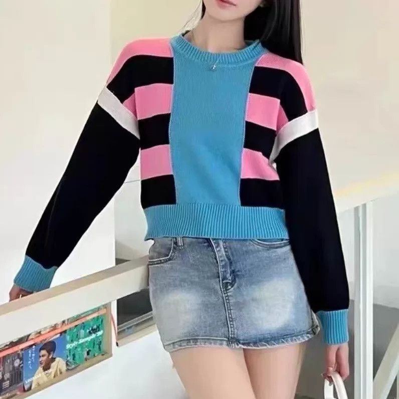 Hermes Hermes New Colorblock Sweater 38 Size US XS / EU 42 / 0 - 1 Thumbnail