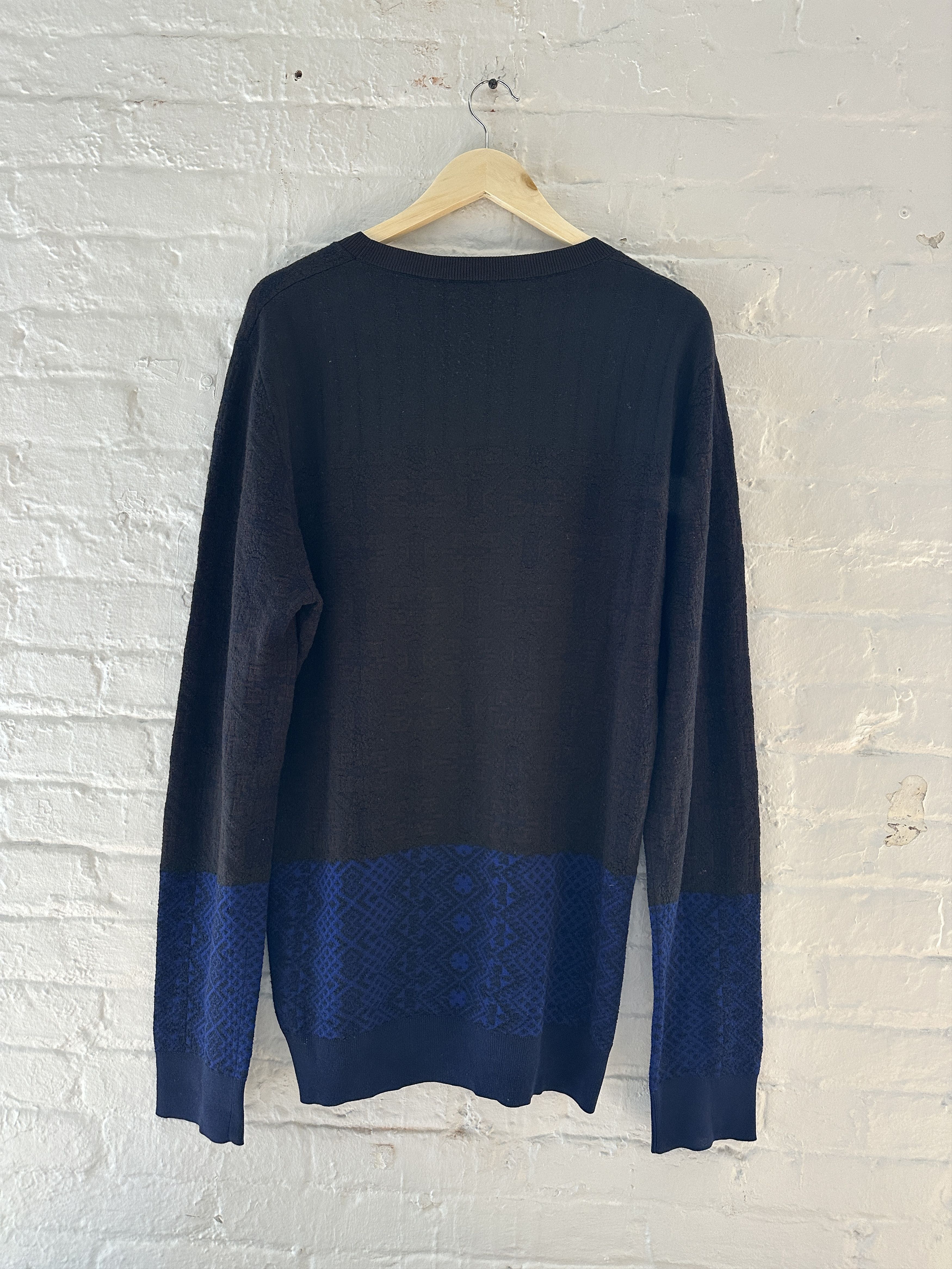 Dries Van Noten Dries Van Noten Textured Wool Sweater Size US XL / EU 56 / 4 - 5 Thumbnail