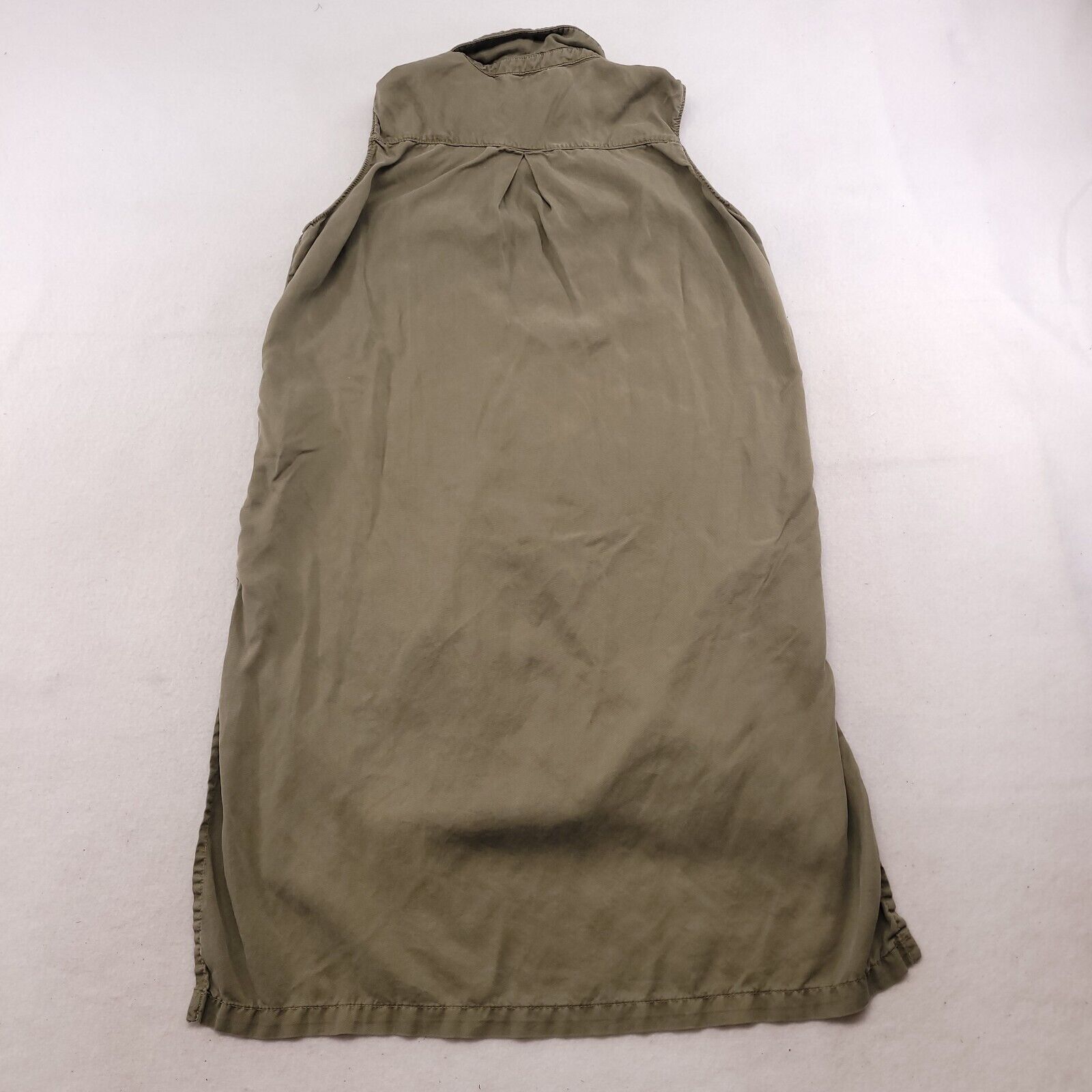 Zara Zara Basic Casual Button Up Long Shirt Womens Size M Gray Size M / US 6-8 / IT 42-44 - 10 Thumbnail