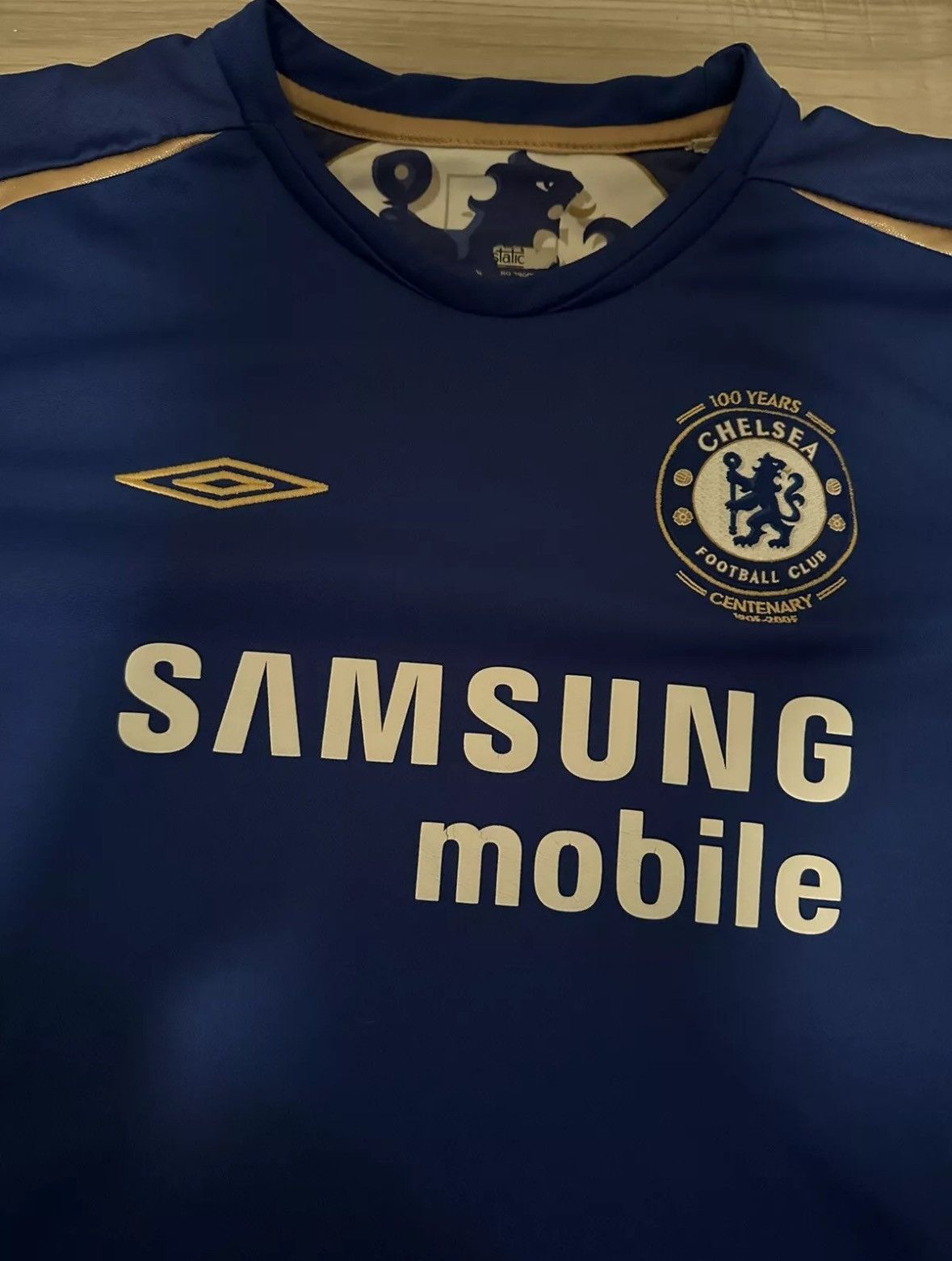 Umbro Umbro Chelsea FC Football Soccer Jersey 2005-2006 Size US XXS / EU 40 - 3 Thumbnail