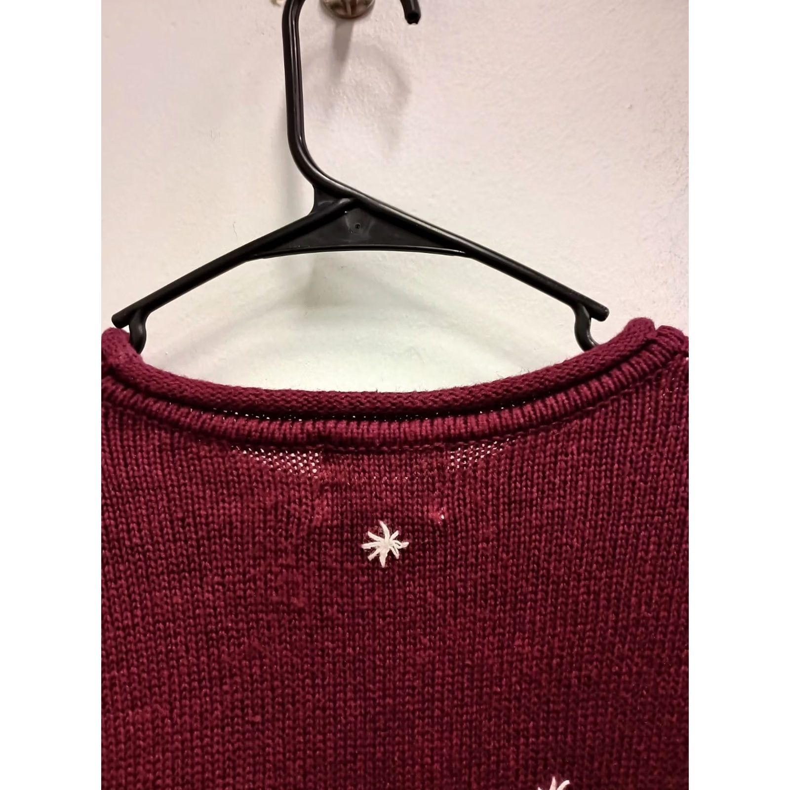 Vintage VINTAGE Christopher & Banks Sweater Womens Large Red Emnroidered Grandma VTG 90s Bird Size L / US 10 / IT 46 - 7 Thumbnail