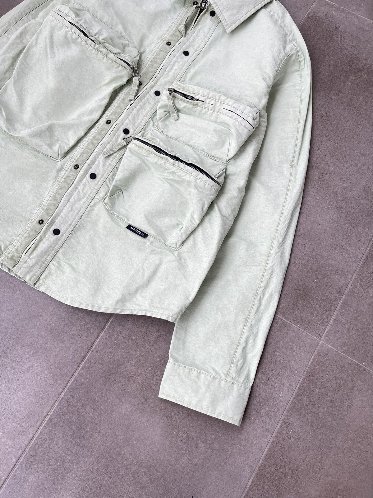 Nemen !DS! SS23 Nemen Tats Zipped Parachute Overshirt Size US S / EU 44-46 / 1 - 11 Thumbnail