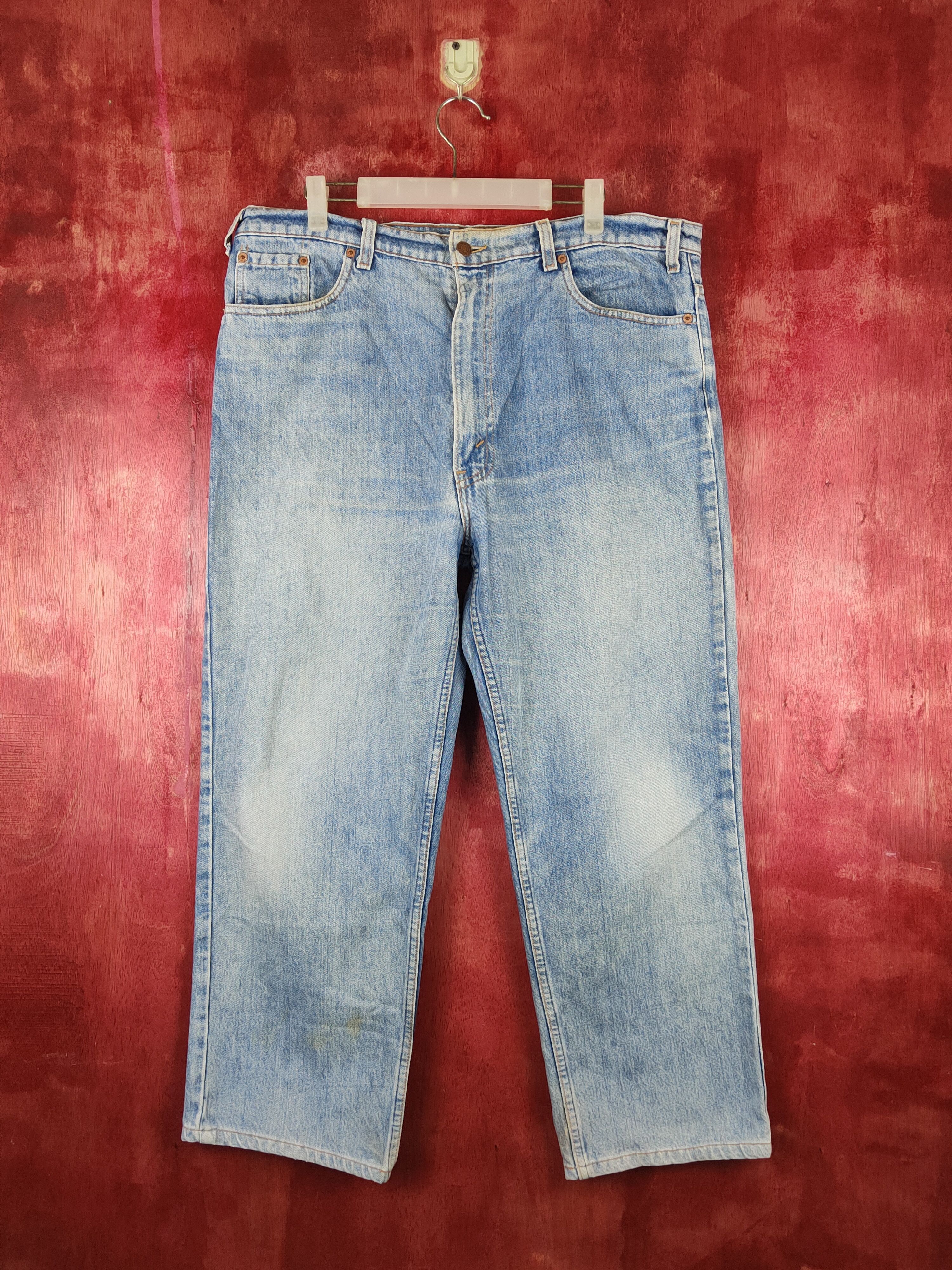 Levi's Levi's Blue Faded Distressed Ripped Jeans #S1667 Size US 39 - 1 Thumbnail