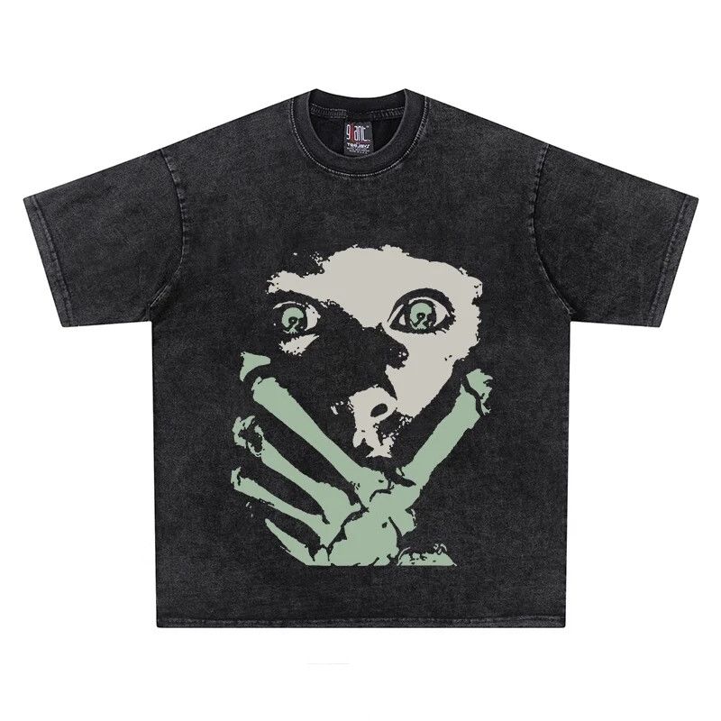 Japanese Brand Streetwear Human Face Shirt Size US S / EU 44-46 / 1 - 1 Thumbnail