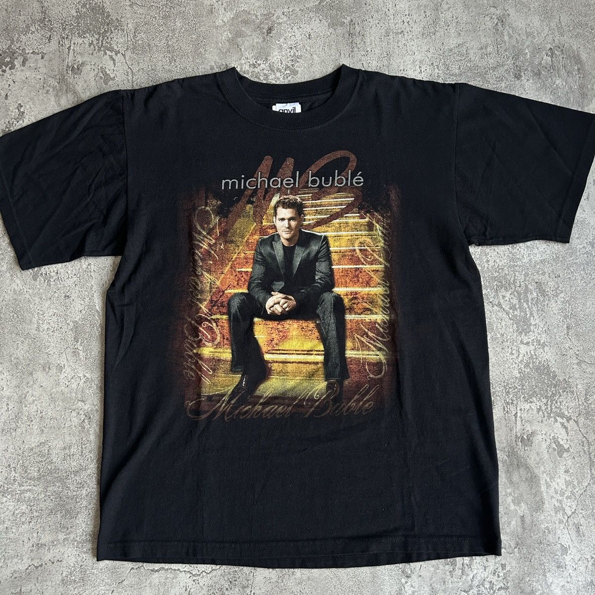 Band Tees × Vintage 00s Michael Buble Size US M / EU 48-50 / 2 - 1 Thumbnail