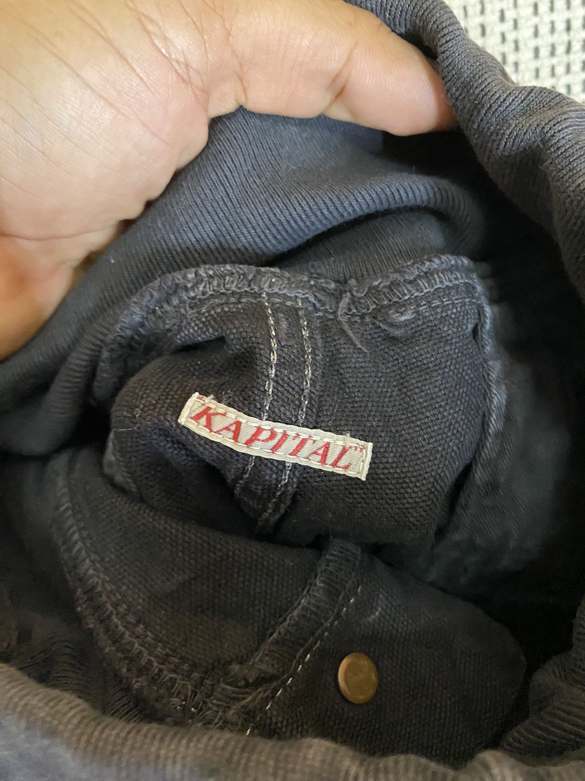 Kapital 🔥KAPITAL CLOUD PANT BLACK VERY RARE DESIGN 🔥 Size US 31 - 8 Thumbnail