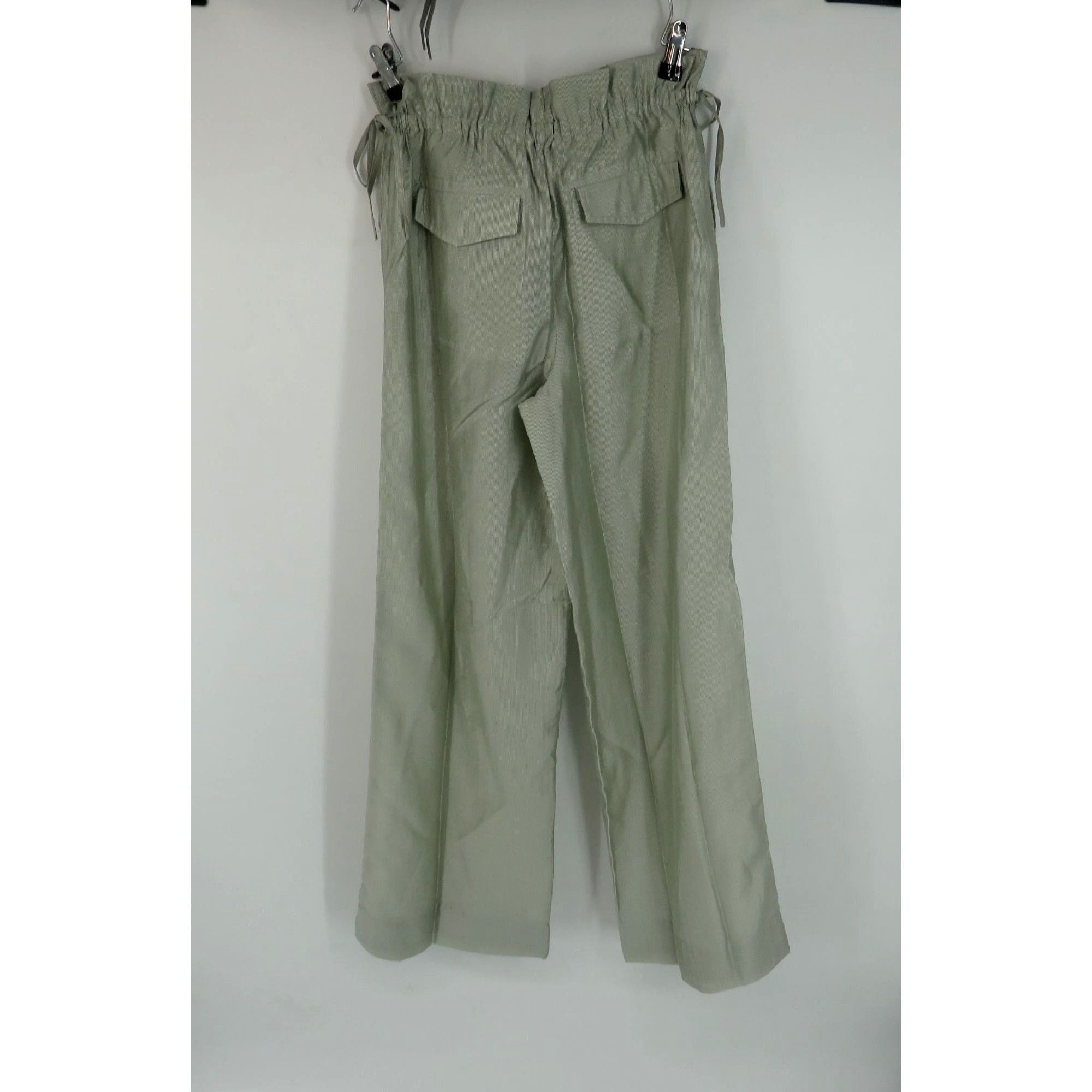 Club Monaco Club Monaco Sage Lightweight Side Tie Pants XS Lyocell Blend Size 25" / US 0 / IT 36 - 7 Thumbnail