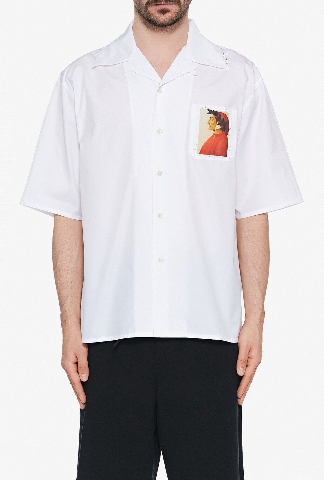 Marni Last Marni Embroidered Patch Bowling Shirt Size US L / EU 52-54 / 3 - 1 Thumbnail
