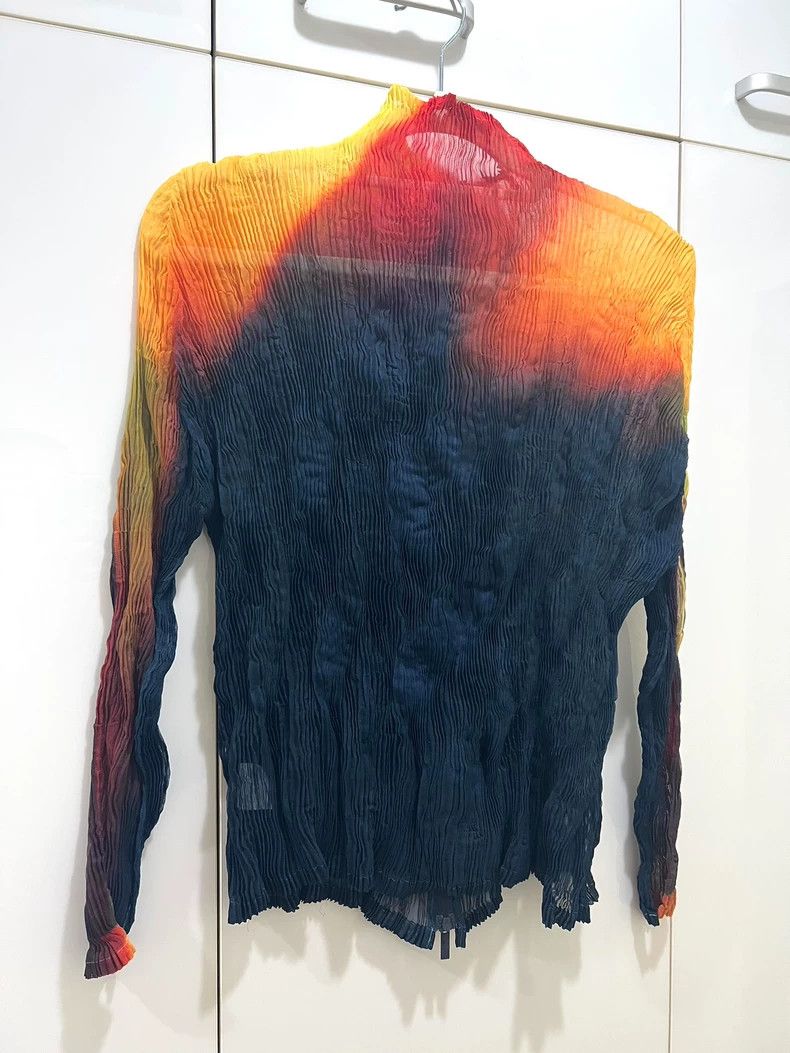Issey Miyake Issey Miyake Multicolored wicker cardigan Size M / US 6-8 / IT 42-44 - 2 Thumbnail