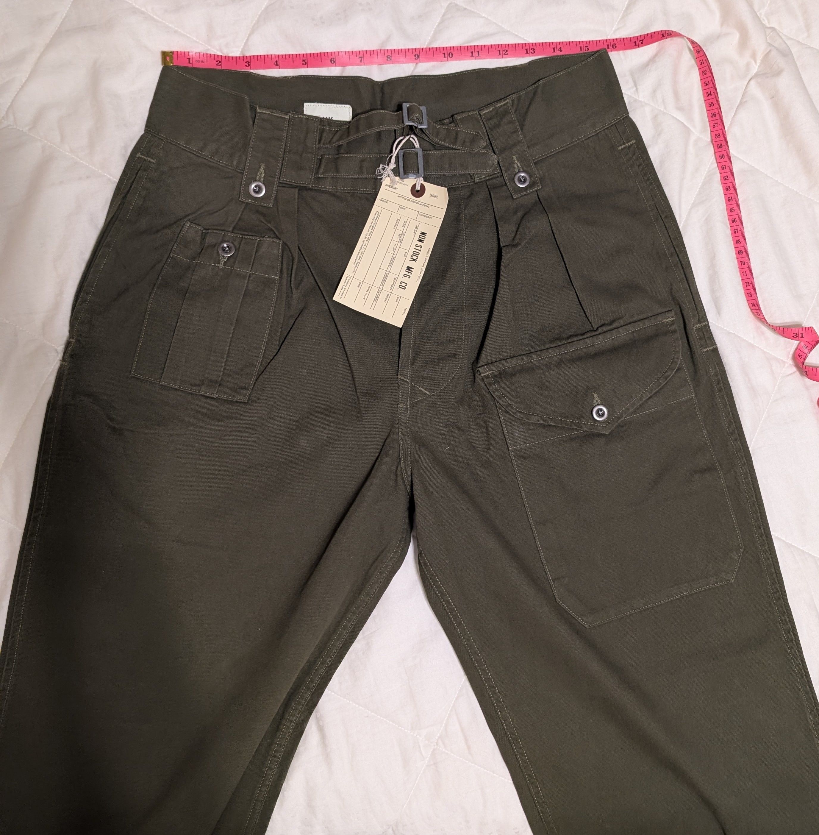 Bronson MFG. CO. 1943 British Army KD & JG Gurkha Bermuda Pants Size US 34 / EU 50 - 3 Thumbnail