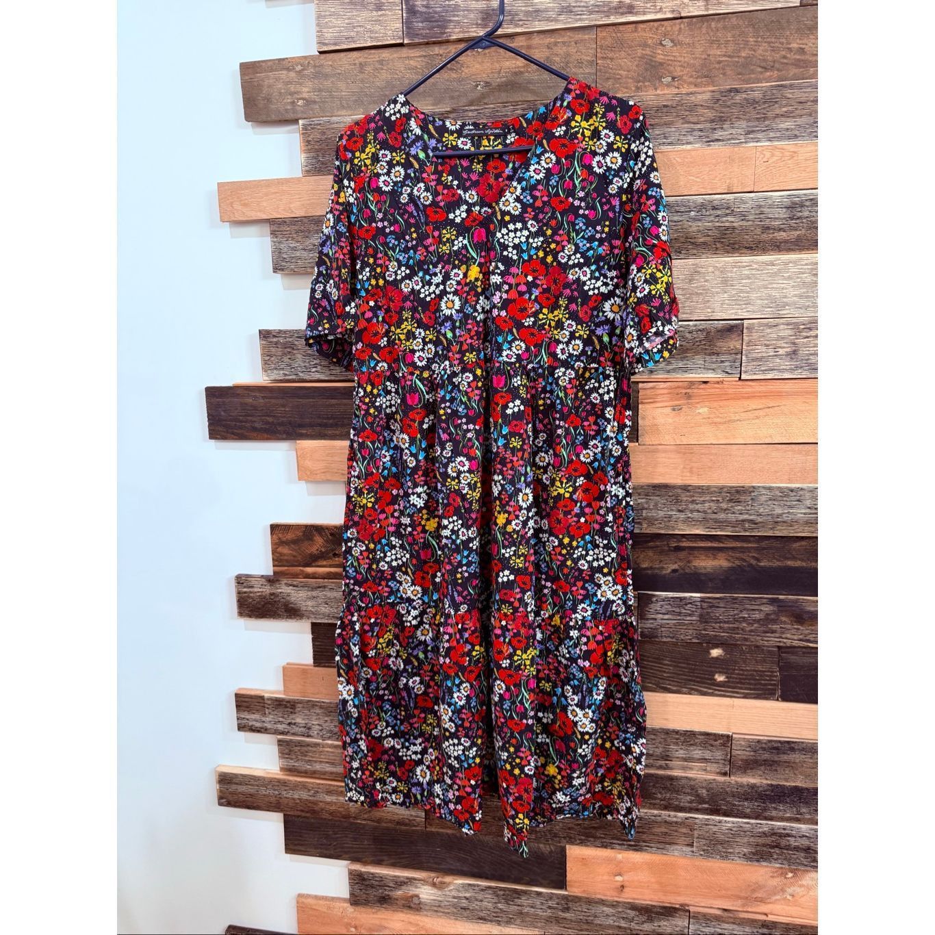 Guru Gudrun Sjoden floral midi dress size Medium Size M / US 6-8 / IT 42-44 - 3 Thumbnail