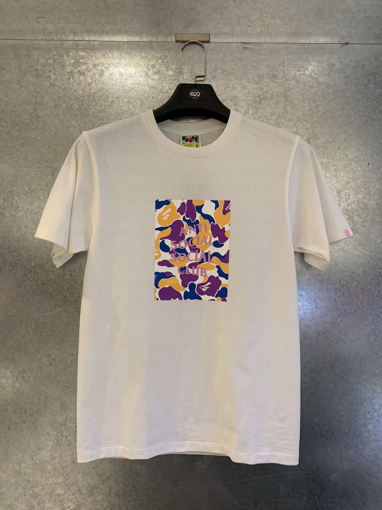 Anti Social Social Club × Bape Og collab tee assc Size US S / EU 44-46 / 1 - 1 Preview
