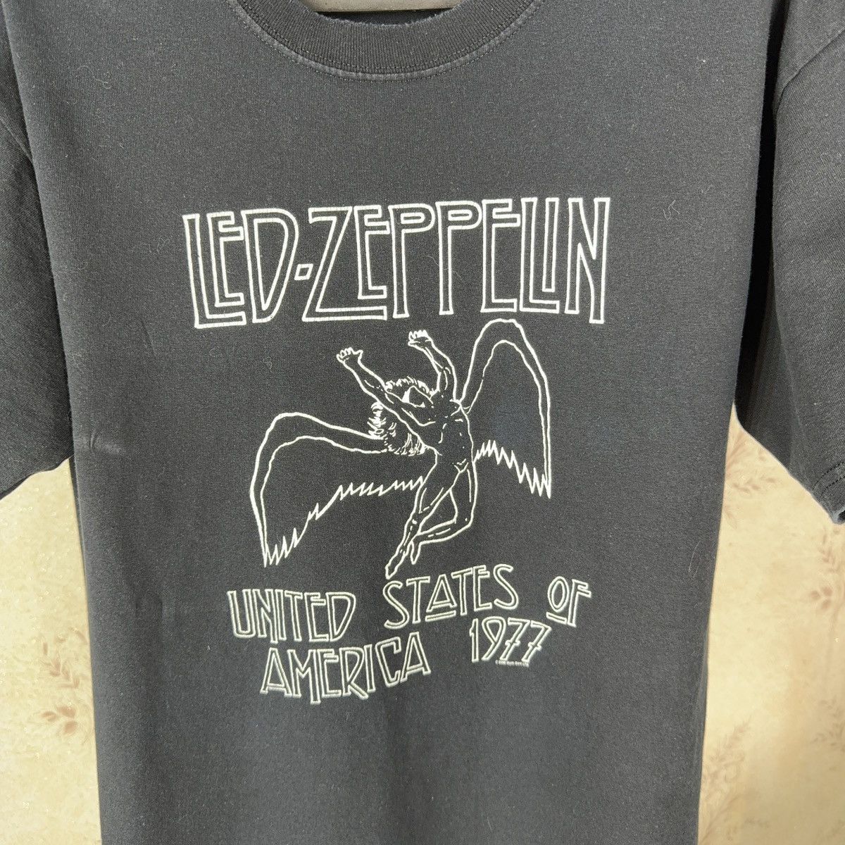 Band Tees × Vintage Vintage Led Zeppelin T shirt 2000 Streetwear Black Rock L Size US L / EU 52-54 / 3 - 11 Thumbnail