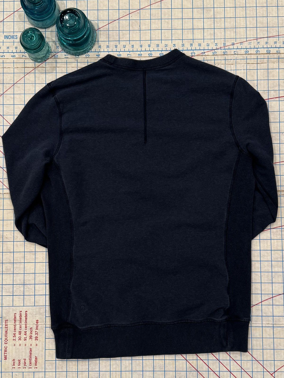 Lululemon Lululemon Crewneck Sweater Navy Blue Fits Mens Medium Size US M / EU 48-50 / 2 - 8 Thumbnail