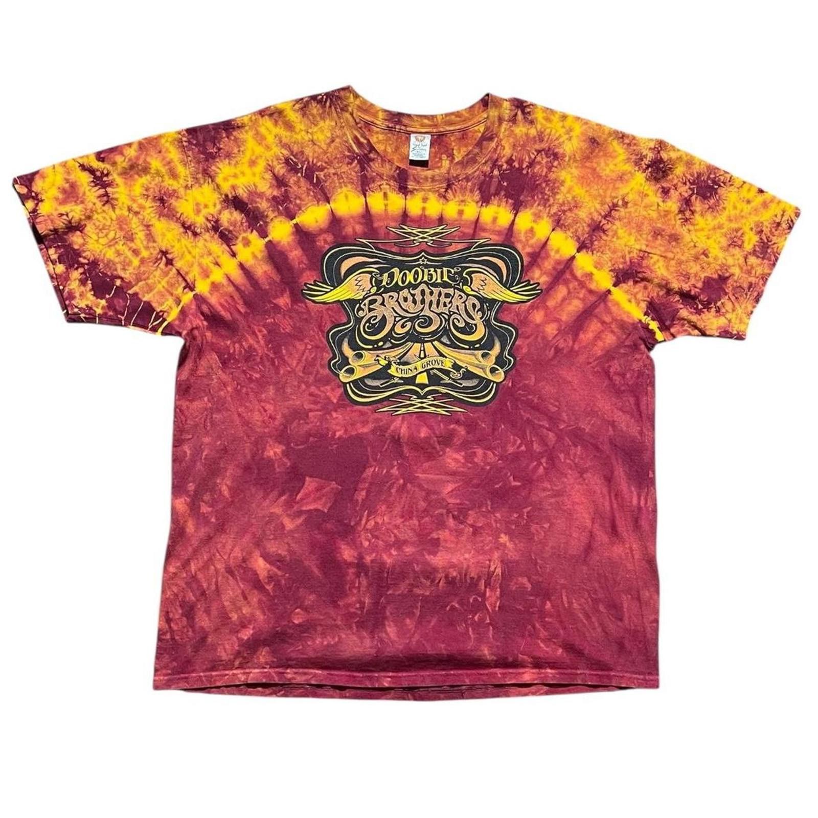 Other Vintage Doobie Brothers 2007 China Grove Tour Tie Dye Shirt Size US XL / EU 56 / 4 - 1 Thumbnail