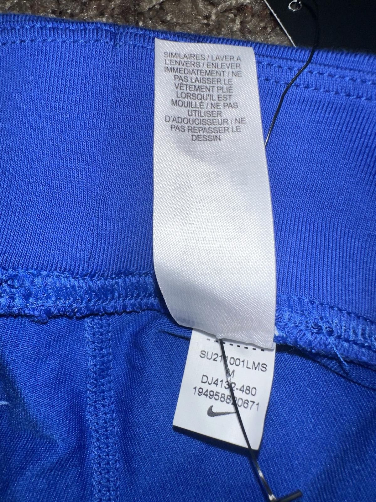 Nike Nike Women’s Essential Blue Bike Gym Shorts Size 32" / US 10 / IT 46 - 4 Thumbnail