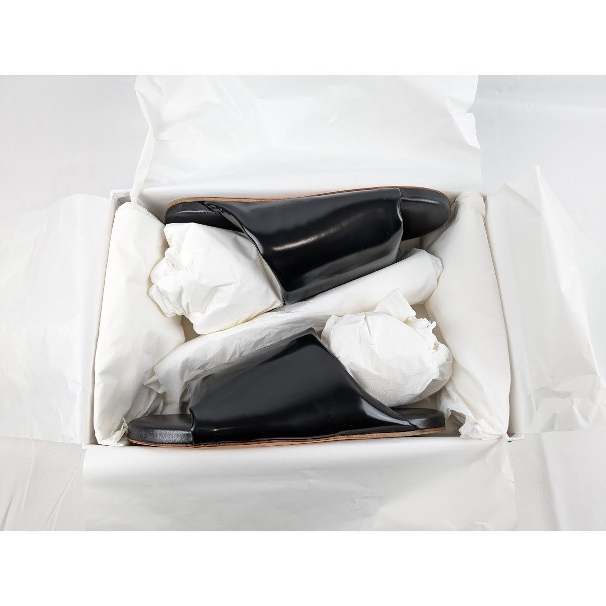 Bottega Veneta o1rshd1 Q:3 / Sandal Leather Latex in Black Size US 11 / EU 44 - 20 Thumbnail
