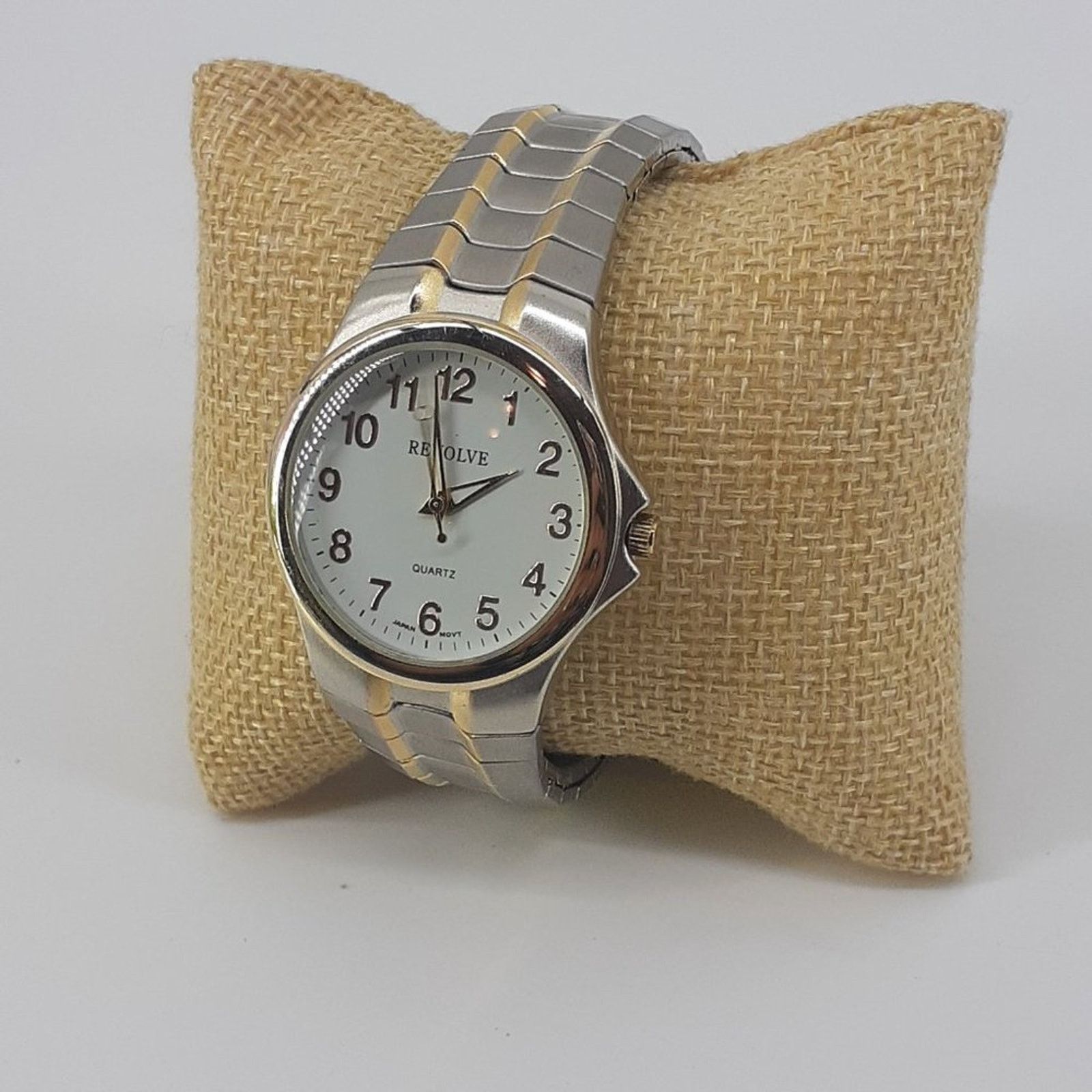 REVOLVE Revolve Quartz White Dial Japan Movt Men's Wristwatch Silver Size ONE SIZE - 13 Thumbnail